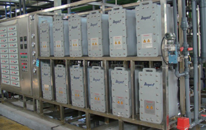 原水电导率对EDI装置脱盐效果的影响